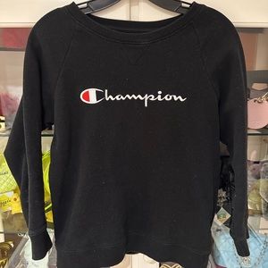 Champion sweatshirt size YOUTH LARGE (women XS)